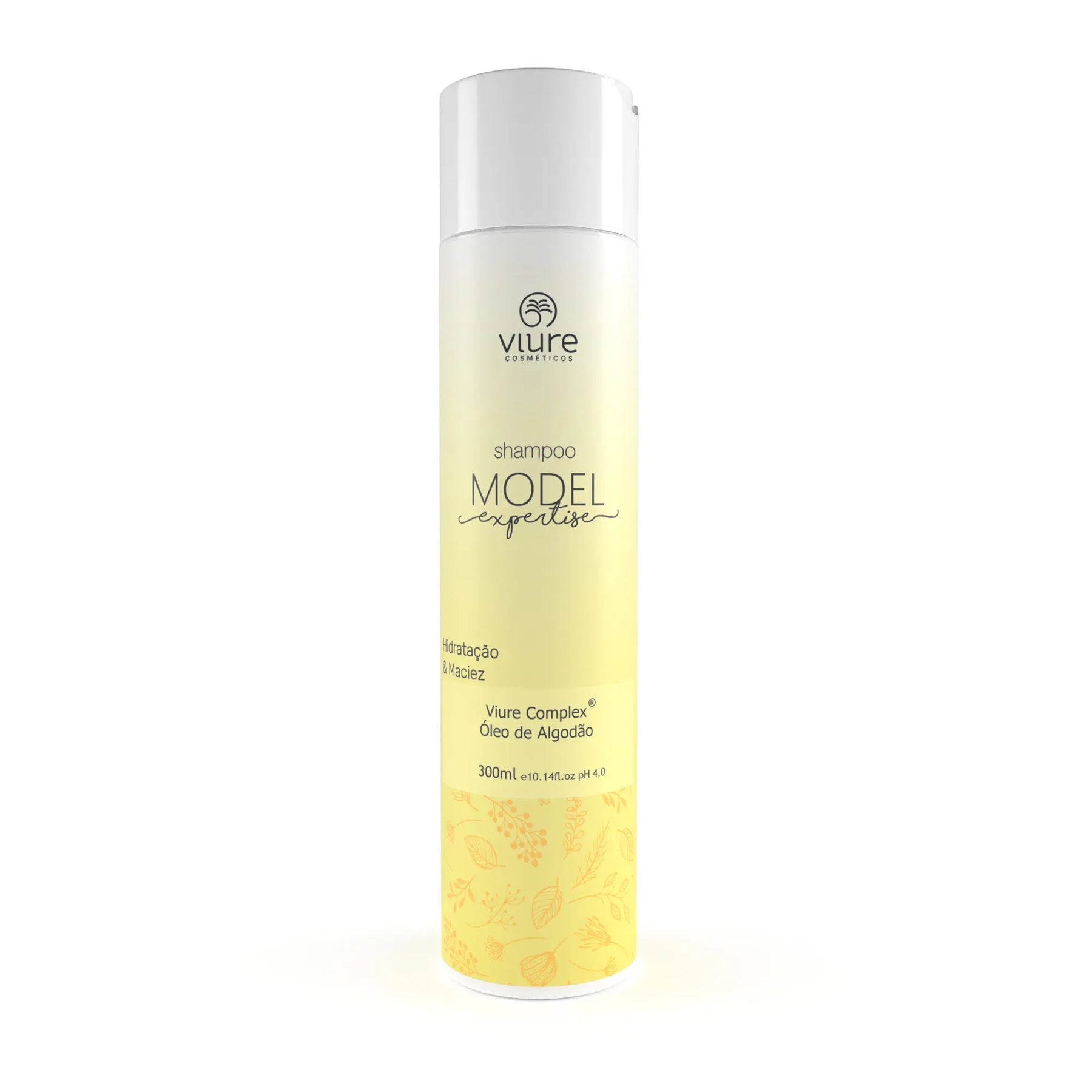 Shampoo Model Home Care - Quinoa e óleo de algodão para cabelos sedosos e macios - 300 ml