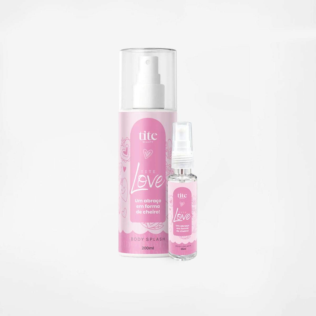 Kit Body Splash Love 200ml + Body Splash Love 35ml