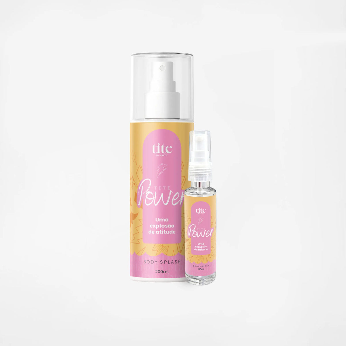 Kit Body Splash Power 200ml + Body Splash Power 35ml