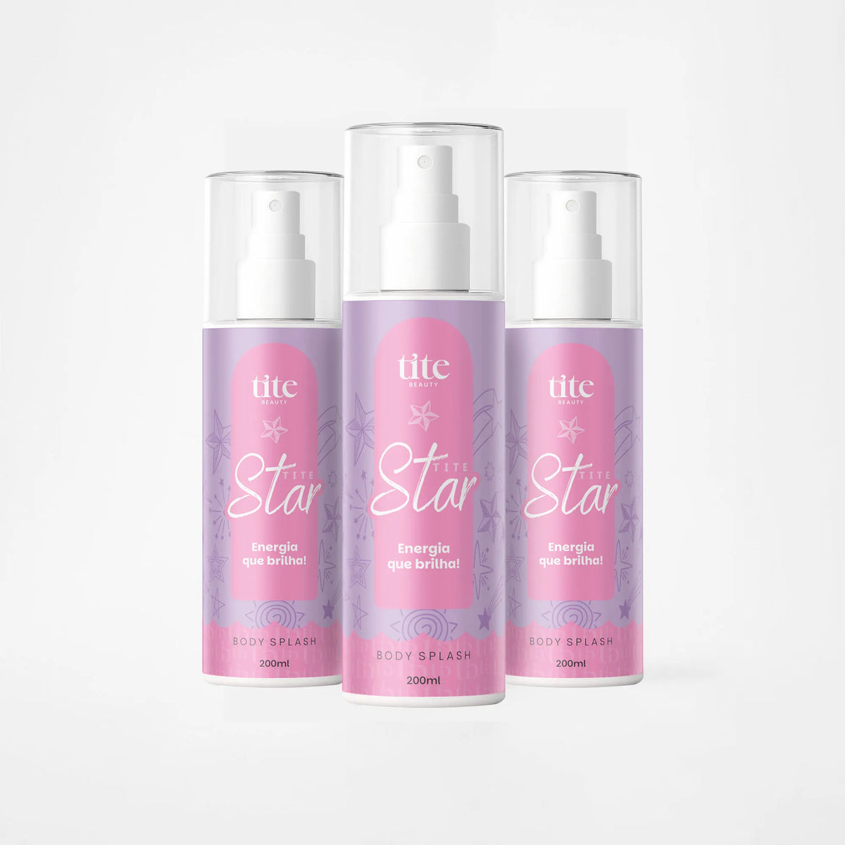 Kit Body Splash Star - Tite Beauty 3 Uni 200ml
