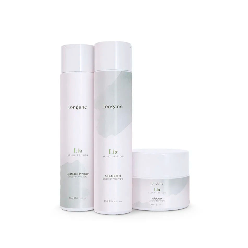 Kit de Manutenção Lis Delux Edition - Babosa/ Aloe vera - USO DIÁRIO - 300ML