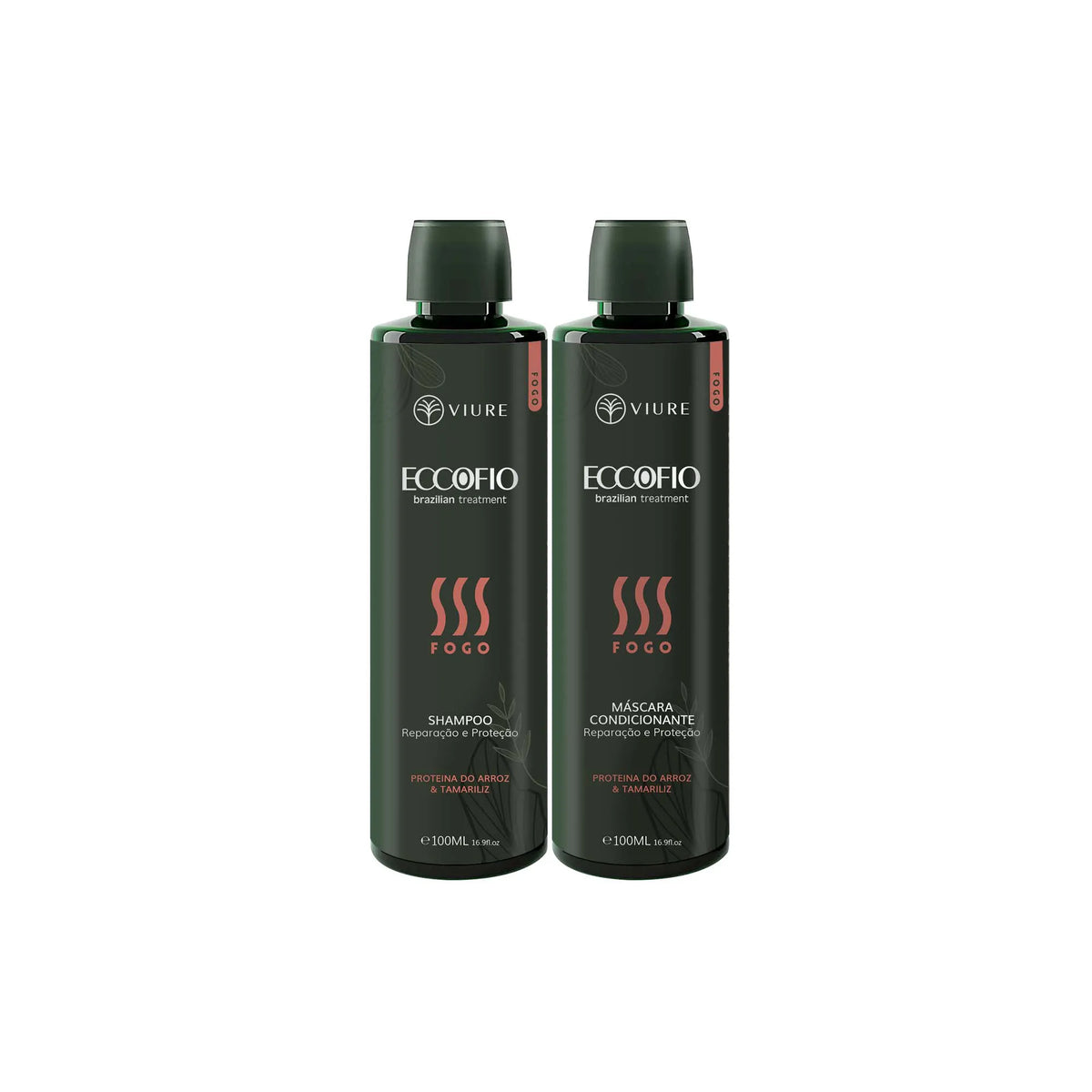Kit de viagem EccoFio Fogo - Reparação e proteção, um poderoso antioxidante e anti radicais livres - 100ml