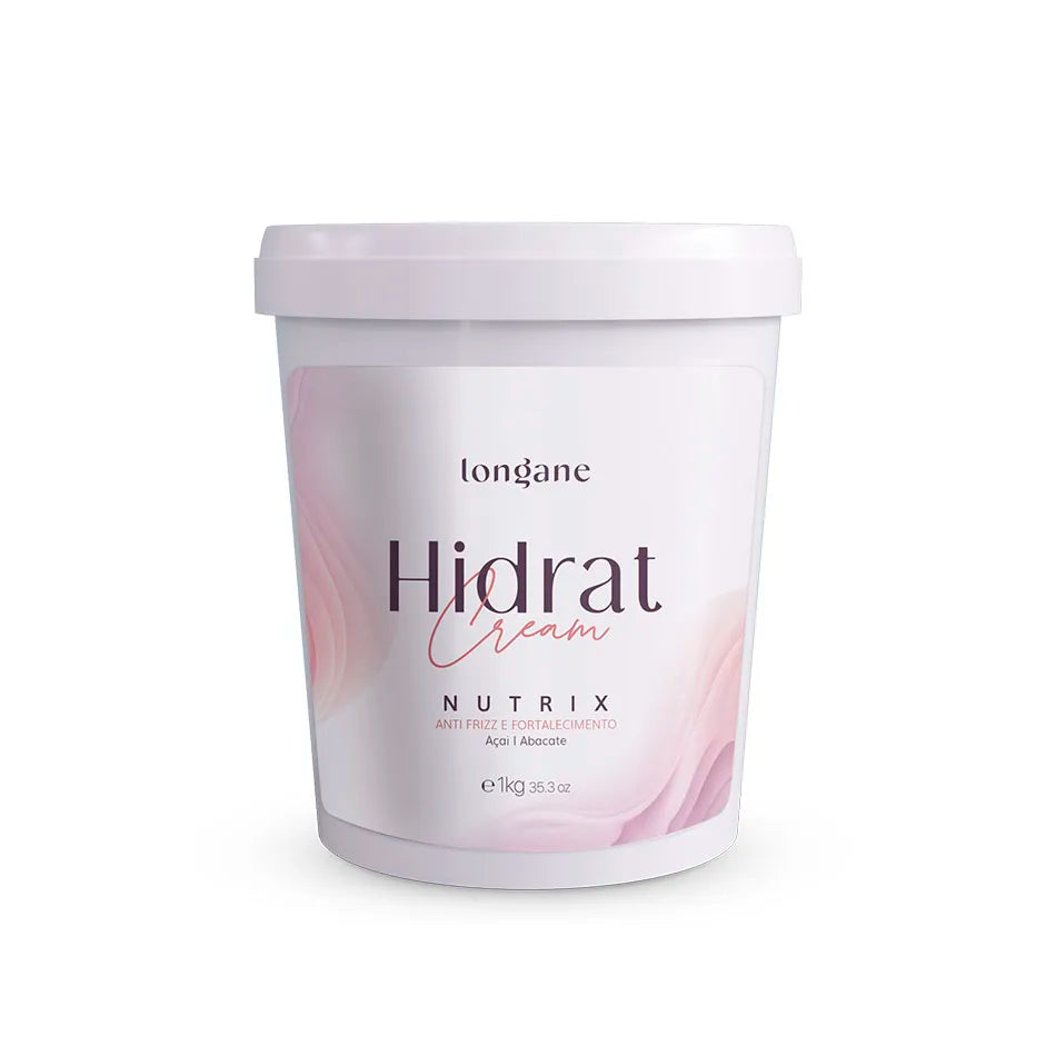 Máscara de tratamento Hidrat Cream Nutrix - Antifrizz e fortalecimento - USO DIÁRIO - 1K