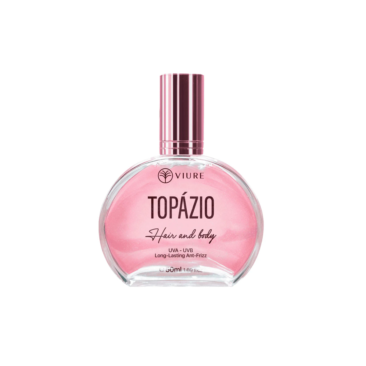 Perfume capilar Topázio - Perfume para cabelo com proteção UVA e UVB, tem cheiro de amor no ar - 45ml