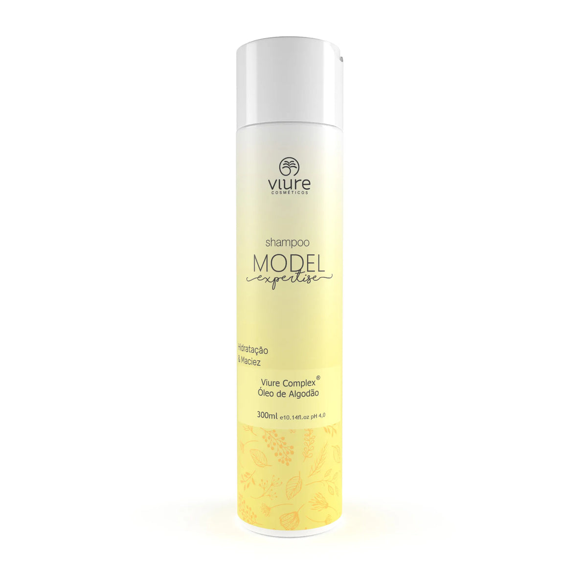 Shampoo Model Home Care - Quinoa e óleo de algodão para cabelos sedosos e macios - 300 ml